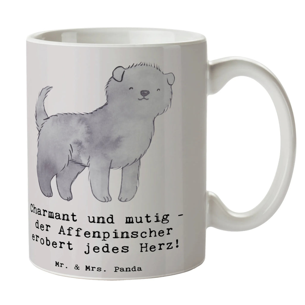 Tasse Affenpinscher Charmeur Keramiktasse, Teetasse, Tasse, Geschenktasse, Tasse mit Zitaten, Tasse mit Motiven, Bürotasse, Kaffeetasse, Porzellantasse, Hund, Hunderasse, Rassehund, Hundebesitzer, Geschenk, Tierfreund, Schenken, Welpe
