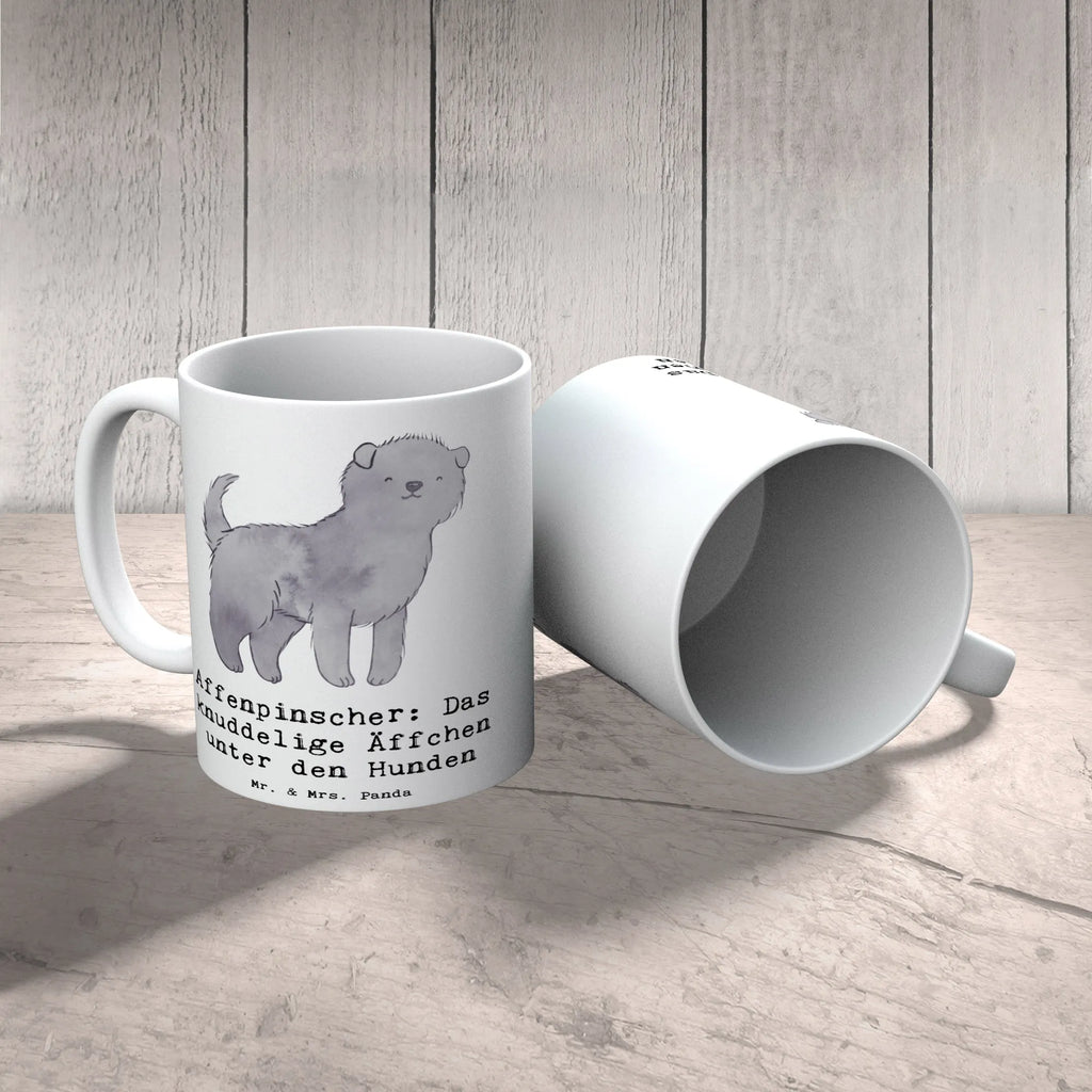 Tasse Affenpinscher Äffchen Bürotasse, Kaffeetasse, Tasse mit Zitaten, Keramiktasse, Geschenktasse, Tasse, Porzellantasse, Teetasse, Tasse mit Motiven, Hund, Hunderasse, Rassehund, Hundebesitzer, Geschenk, Tierfreund, Schenken, Welpe