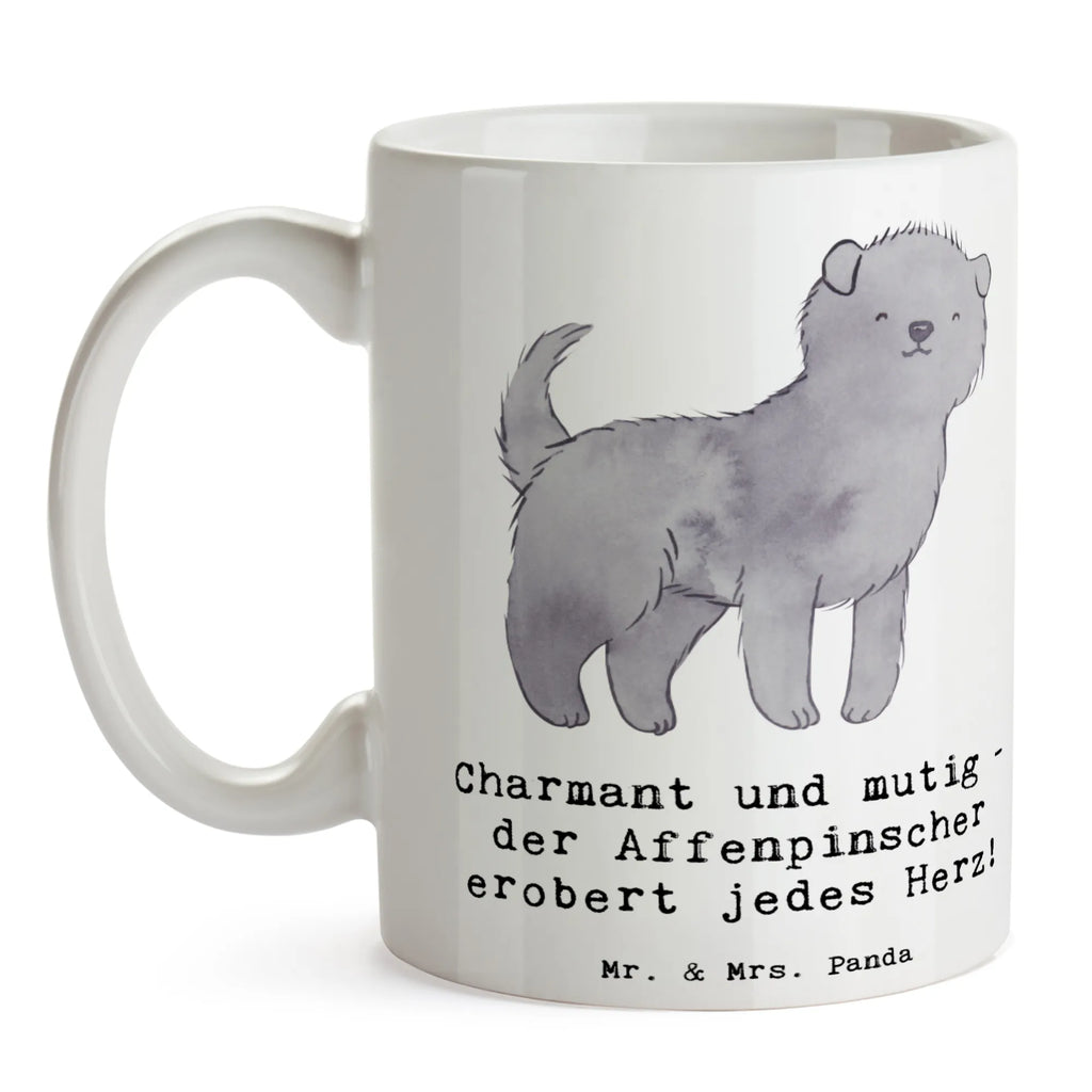 Tasse Affenpinscher Charmeur Keramiktasse, Teetasse, Tasse, Geschenktasse, Tasse mit Zitaten, Tasse mit Motiven, Bürotasse, Kaffeetasse, Porzellantasse, Hund, Hunderasse, Rassehund, Hundebesitzer, Geschenk, Tierfreund, Schenken, Welpe