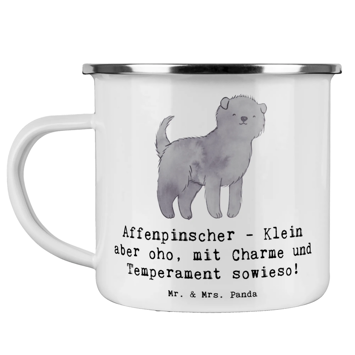 Camping Emaille Tasse Affenpinscher Charme Emaille Becher, Pott, Campingtasse, emaillebecher, Teebecher, outdoortasse, Tasse Emaille, wanderbecher, Reisebecher, Motivtasse, Teetasse, Outdoor Tasse, blechbecher, Haferl, wandertasse, Emaille Tasse, Campingbecher, Outdoor Becher, becher emaille, Blechtasse, Emailletasse, reisetasse, metallbecher, Kaffeepott, Geschenk, Schenken, Hund, Hunderasse, Rassehund, Hundebesitzer, Tierfreund, Welpe
