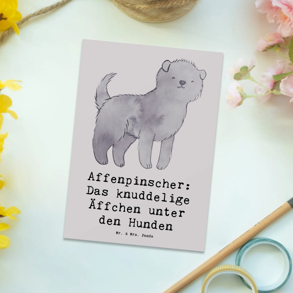 Postcard Affenpinscher: Das knuddelige Äffchen unter den Hunden Einladung, Postkarte, Einladungskarten Geburtstag, Grußkarte, Karte, Ansichtskarte, Geburtstagskarte, Dankeskarte, Geschenkkarte, Einladungskarte, Ansichtskarten, Einladung Geburtstag, Hund, Hunderasse, Rassehund, Hundebesitzer, Geschenk, Tierfreund, Schenken, Welpe