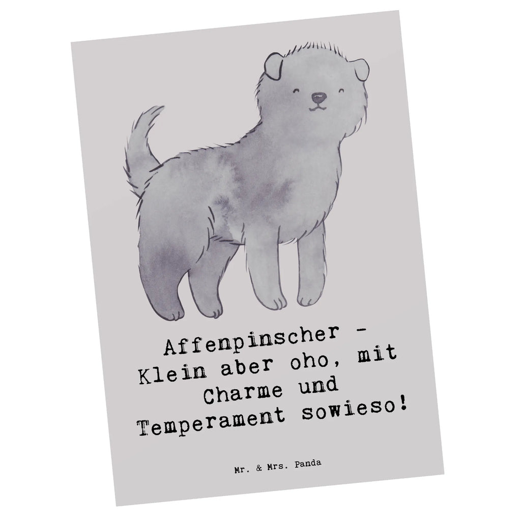 Postkarte Affenpinscher Charme Karte, Postkarte, Einladungskarte, Geburtstagskarte, Dankeskarte, Einladung, Ansichtskarten, Einladungskarten Geburtstag, Einladung Geburtstag, Ansichtskarte, Geschenkkarte, Grußkarte, Hund, Hunderasse, Rassehund, Hundebesitzer, Geschenk, Tierfreund, Schenken, Welpe