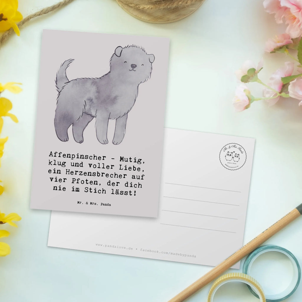 Postkarte Affenpinscher Liebe Karte, Ansichtskarten, Grußkarte, Dankeskarte, Einladungskarten Geburtstag, Einladungskarte, Geburtstagskarte, Ansichtskarte, Postkarte, Einladung Geburtstag, Geschenkkarte, Einladung, Hund, Hunderasse, Rassehund, Hundebesitzer, Geschenk, Tierfreund, Schenken, Welpe
