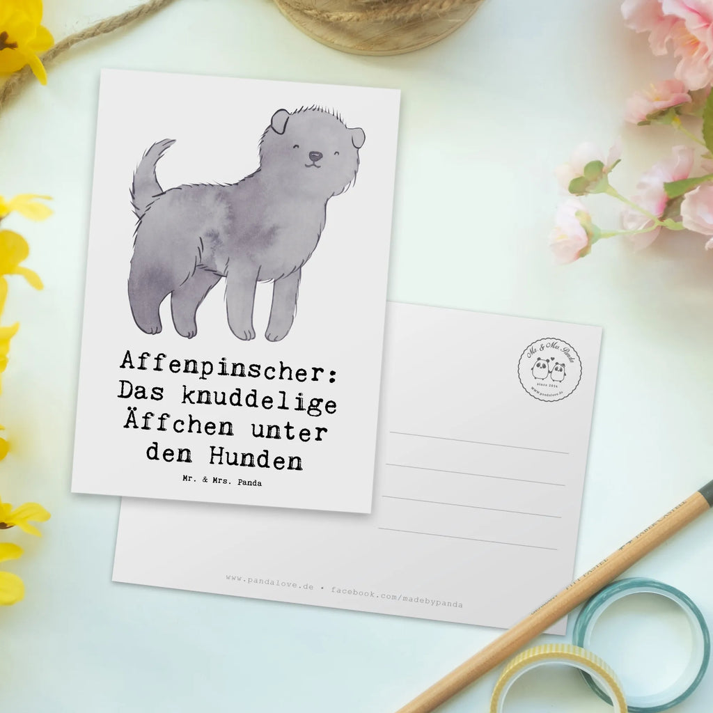 Postcard Affenpinscher: Das knuddelige Äffchen unter den Hunden Einladung, Postkarte, Einladungskarten Geburtstag, Grußkarte, Karte, Ansichtskarte, Geburtstagskarte, Dankeskarte, Geschenkkarte, Einladungskarte, Ansichtskarten, Einladung Geburtstag, Hund, Hunderasse, Rassehund, Hundebesitzer, Geschenk, Tierfreund, Schenken, Welpe