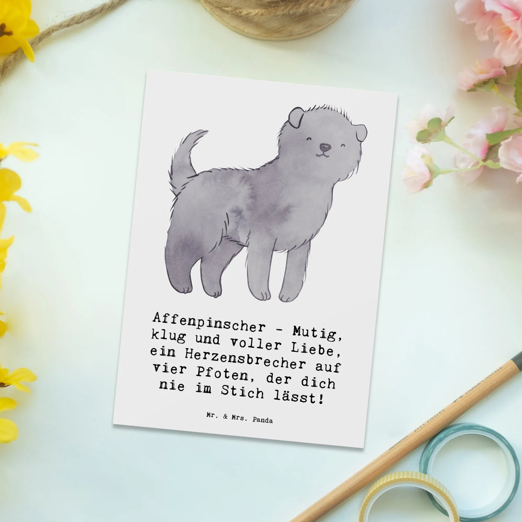 Postkarte Affenpinscher Liebe Karte, Ansichtskarten, Grußkarte, Dankeskarte, Einladungskarten Geburtstag, Einladungskarte, Geburtstagskarte, Ansichtskarte, Postkarte, Einladung Geburtstag, Geschenkkarte, Einladung, Hund, Hunderasse, Rassehund, Hundebesitzer, Geschenk, Tierfreund, Schenken, Welpe