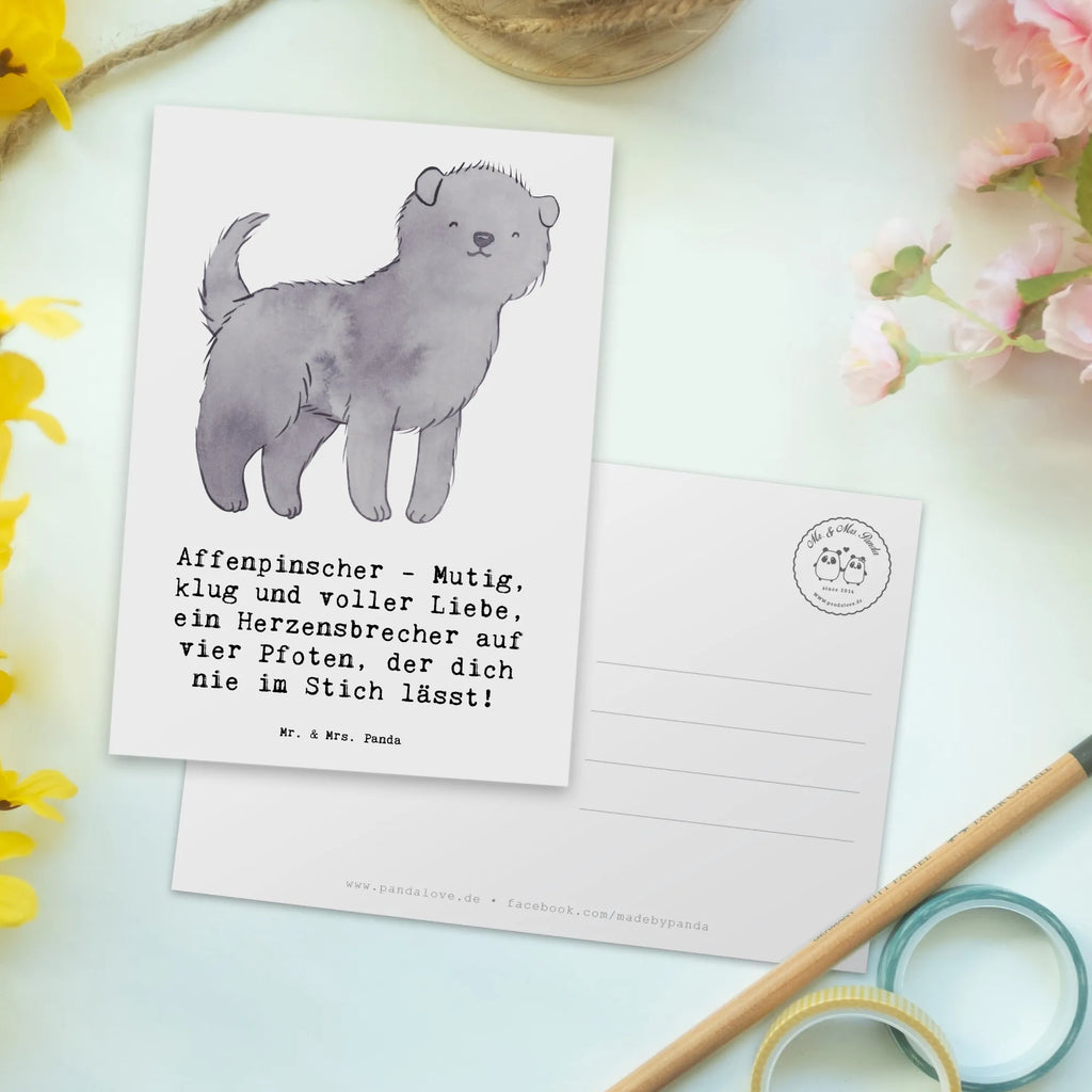 Postkarte Affenpinscher Liebe Karte, Ansichtskarten, Grußkarte, Dankeskarte, Einladungskarten Geburtstag, Einladungskarte, Geburtstagskarte, Ansichtskarte, Postkarte, Einladung Geburtstag, Geschenkkarte, Einladung, Hund, Hunderasse, Rassehund, Hundebesitzer, Geschenk, Tierfreund, Schenken, Welpe