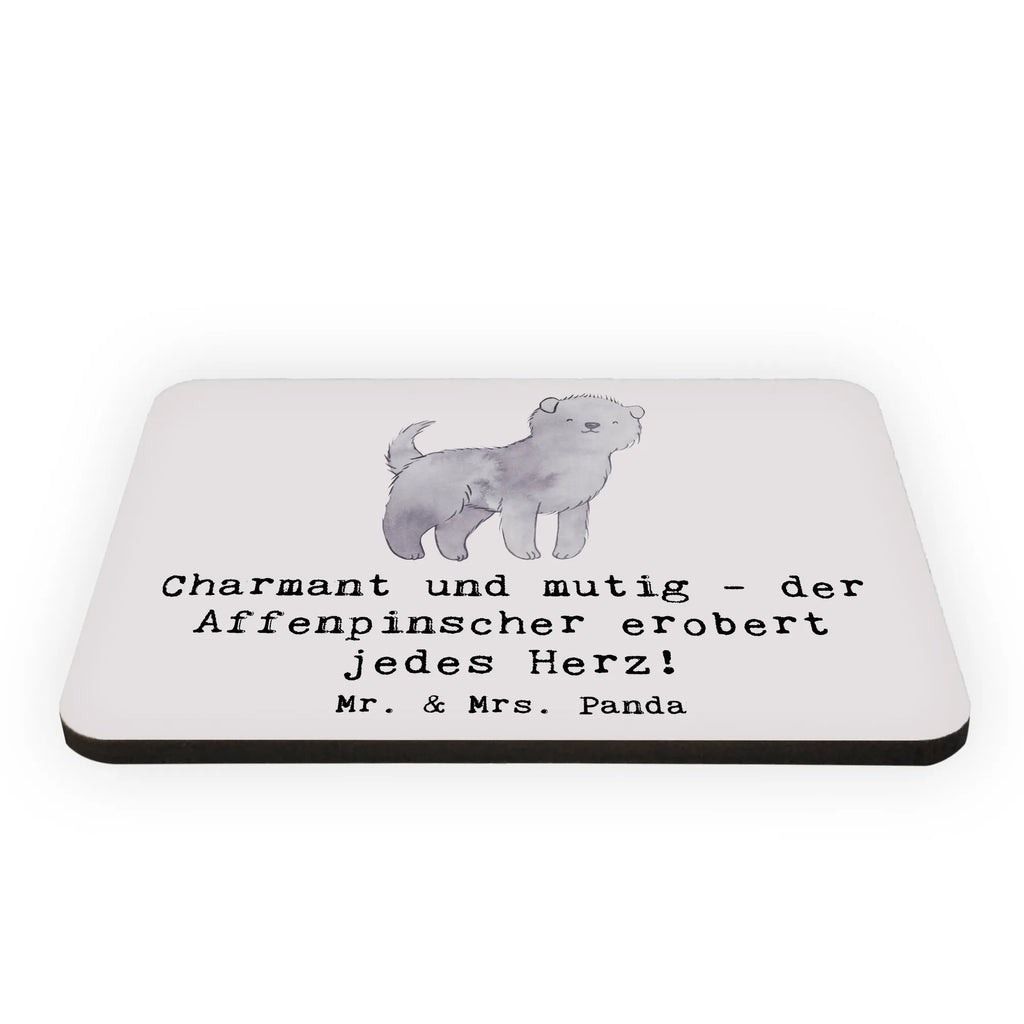 Magnet Charmant und mutig - der Affenpinscher erobert jedes Herz! Kühlschrank Dekoration, Kühlschrankmagnet, Notiz Magnet, Souvenir Magnet, Dekomagnet, Whiteboard Magnet, Motivmagnete, Pinnwandmagnet, Hund, Hunderasse, Rassehund, Hundebesitzer, Geschenk, Tierfreund, Schenken, Welpe
