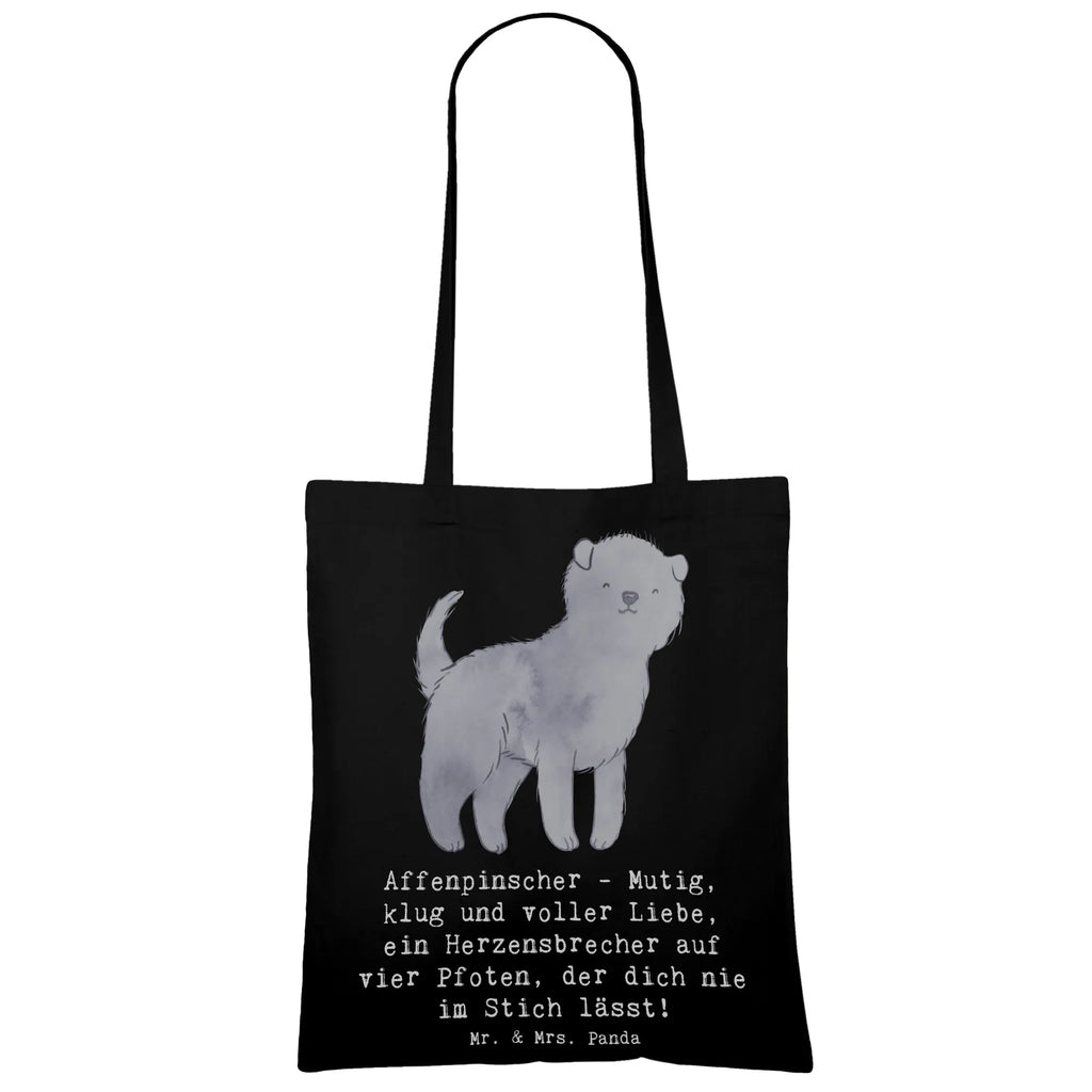 Tragetasche Affenpinscher Liebe Tragetasche, Stofftasche, Tasche, Strandtasche, Schultertasche, Umhängetasche, Laptoptasche, Jutebeutel, Badetasche, Shopper, Stoffbeutel, Jutetasche, Einkaufstüte, Einkaufstasche, Beuteltasche, Beutel, Hund, Hunderasse, Rassehund, Hundebesitzer, Geschenk, Tierfreund, Schenken, Welpe