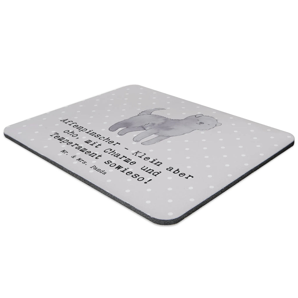 Mouse mat Affenpinscher - Klein aber oho, mit Charme und Temperament sowieso! Arbeitszimmer, PC Zubehör, Mauspad, Büroausstattung, Mausunterlage, Computer zubehör, Mauspad Büro, Einzigartiges Mauspad, Mousepad, Designer Mauspad, Hund, Hunderasse, Rassehund, Hundebesitzer, Geschenk, Tierfreund, Schenken, Welpe
