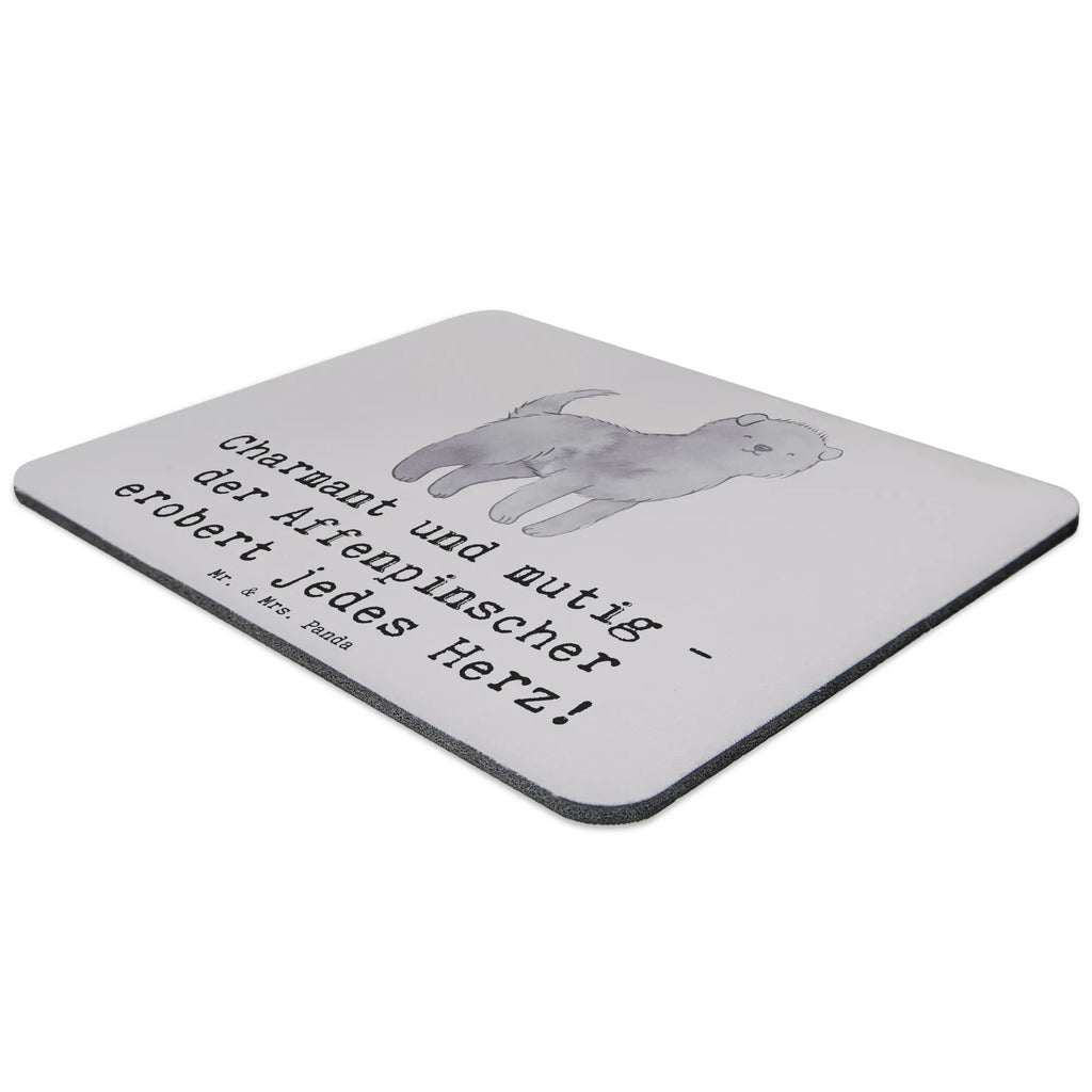 Mouse mat Charmant und mutig - der Affenpinscher erobert jedes Herz! Einzigartiges Mauspad, Mauspad Büro, Arbeitszimmer, Designer Mauspad, PC Zubehör, Mousepad, Büroausstattung, Computer zubehör, Mauspad, Mausunterlage, Hund, Hunderasse, Rassehund, Hundebesitzer, Geschenk, Tierfreund, Schenken, Welpe