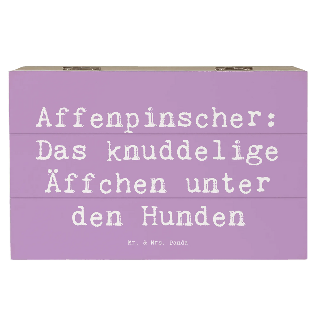 Holzkiste Spruch Affenpinscher Äffchen Kiste, Schatzkiste, Geschenkdose, Erinnerungsbox, Holzkiste, XXL, Erinnerungskiste, Dekokiste, Schatulle, Geschenkbox, Aufbewahrungsbox, Truhe, Hund, Hunderasse, Rassehund, Hundebesitzer, Geschenk, Tierfreund, Schenken, Welpe