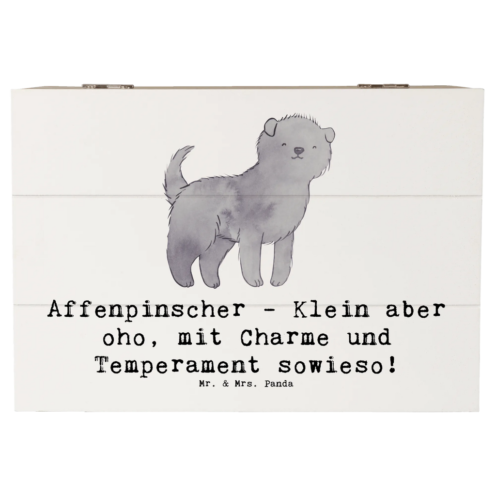 Holzkiste Affenpinscher Charme Erinnerungskiste, Aufbewahrungsbox, Schatzkiste, Schatulle, Geschenkdose, Kiste, Erinnerungsbox, Dekokiste, Geschenkbox, XXL, Holzkiste, Truhe, Hund, Hunderasse, Rassehund, Hundebesitzer, Geschenk, Tierfreund, Schenken, Welpe