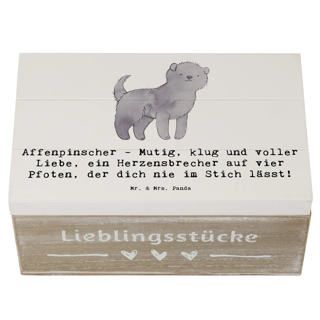 Holzkiste Affenpinscher Liebe Dekokiste, Kiste, Erinnerungsbox, Geschenkbox, Holzkiste, Erinnerungskiste, XXL, Schatulle, Geschenkdose, Schatzkiste, Truhe, Aufbewahrungsbox, Hund, Hunderasse, Rassehund, Hundebesitzer, Geschenk, Tierfreund, Schenken, Welpe