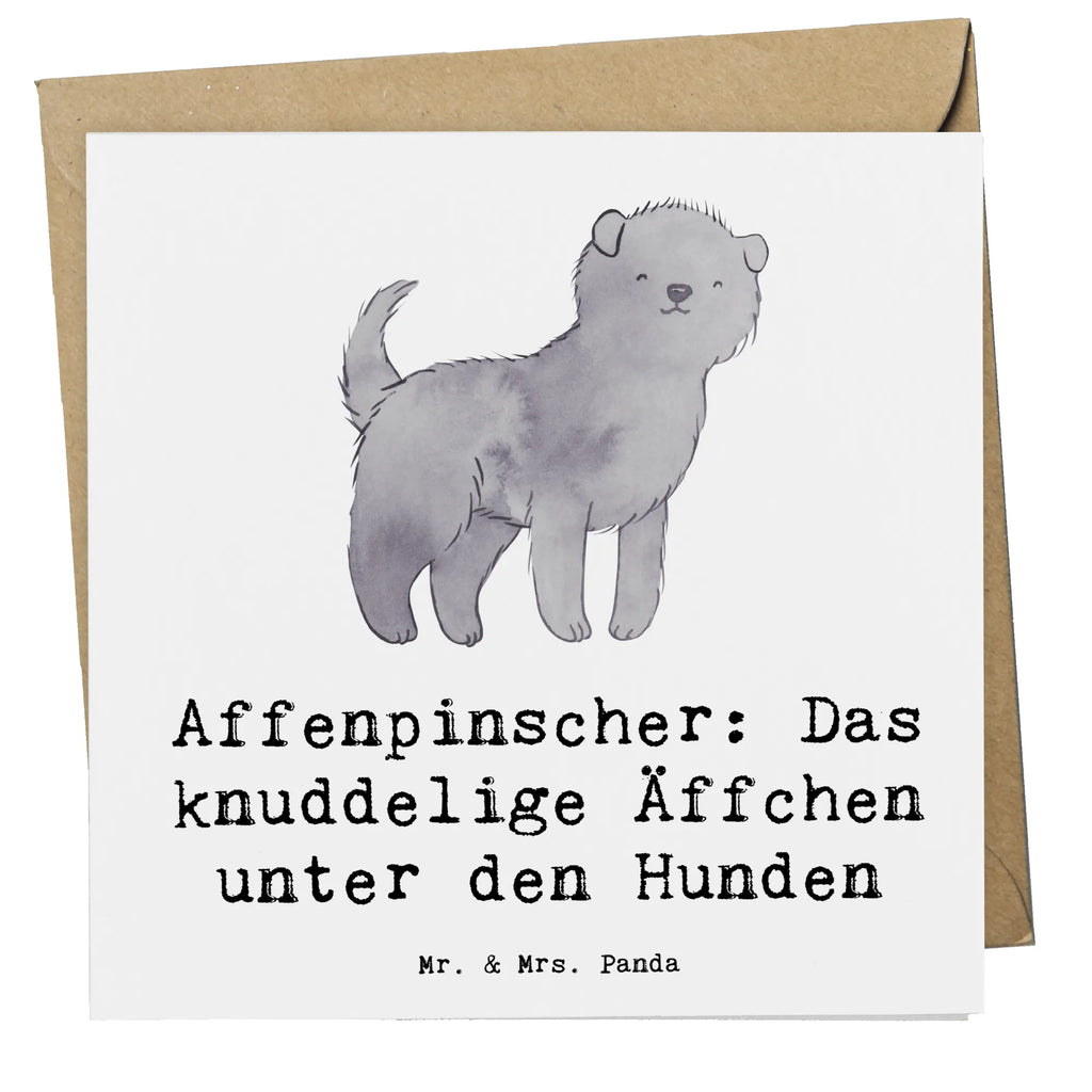 Deluxe Card Affenpinscher: Das knuddelige Äffchen unter den Hunden Karte, Grußkarte, Hochzeitskarte, Einladungskarte, Hochwertige Grußkarte, Klappkarte, Hochwertige Klappkarte, Glückwunschkarte, Geburtstagskarte, Hund, Hunderasse, Rassehund, Hundebesitzer, Geschenk, Tierfreund, Schenken, Welpe