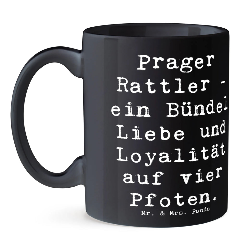 Tasse Spruch Prager Rattler Bürotasse, Tasse mit Motiven, Teetasse, Tasse mit Zitaten, Porzellantasse, Kaffeetasse, Keramiktasse, Geschenktasse, Tasse, Hund, Hunderasse, Rassehund, Hundebesitzer, Geschenk, Tierfreund, Schenken, Welpe