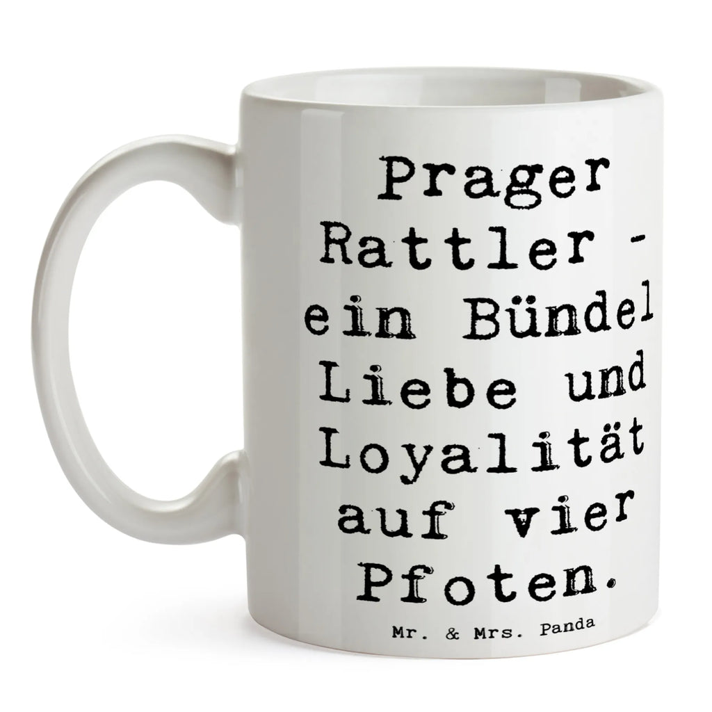 Tasse Spruch Prager Rattler Bürotasse, Tasse mit Motiven, Teetasse, Tasse mit Zitaten, Porzellantasse, Kaffeetasse, Keramiktasse, Geschenktasse, Tasse, Hund, Hunderasse, Rassehund, Hundebesitzer, Geschenk, Tierfreund, Schenken, Welpe