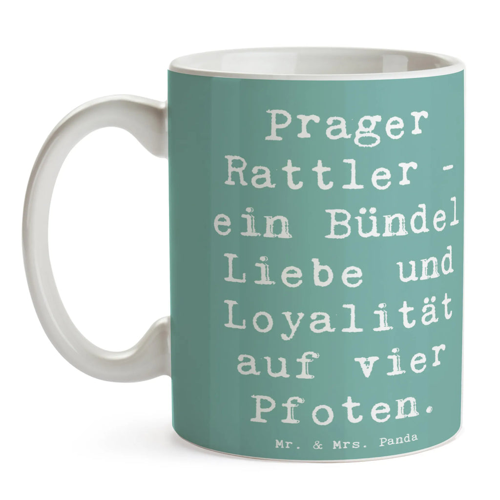 Tasse Spruch Prager Rattler Bürotasse, Tasse mit Motiven, Teetasse, Tasse mit Zitaten, Porzellantasse, Kaffeetasse, Keramiktasse, Geschenktasse, Tasse, Hund, Hunderasse, Rassehund, Hundebesitzer, Geschenk, Tierfreund, Schenken, Welpe