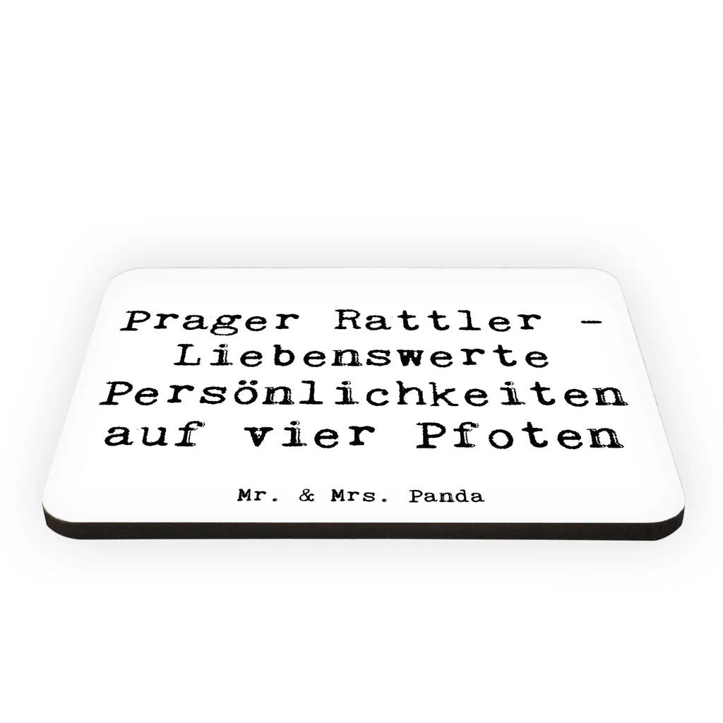Magnet Saying Prager Rattler - Liebenswerte Persönlichkeiten auf vier Pfoten Kühlschrank Dekoration, Dekomagnet, Pinnwandmagnet, Kühlschrankmagnet, Souvenir Magnet, Notiz Magnet, Whiteboard Magnet, Motivmagnete, Hund, Hunderasse, Rassehund, Hundebesitzer, Geschenk, Tierfreund, Schenken, Welpe
