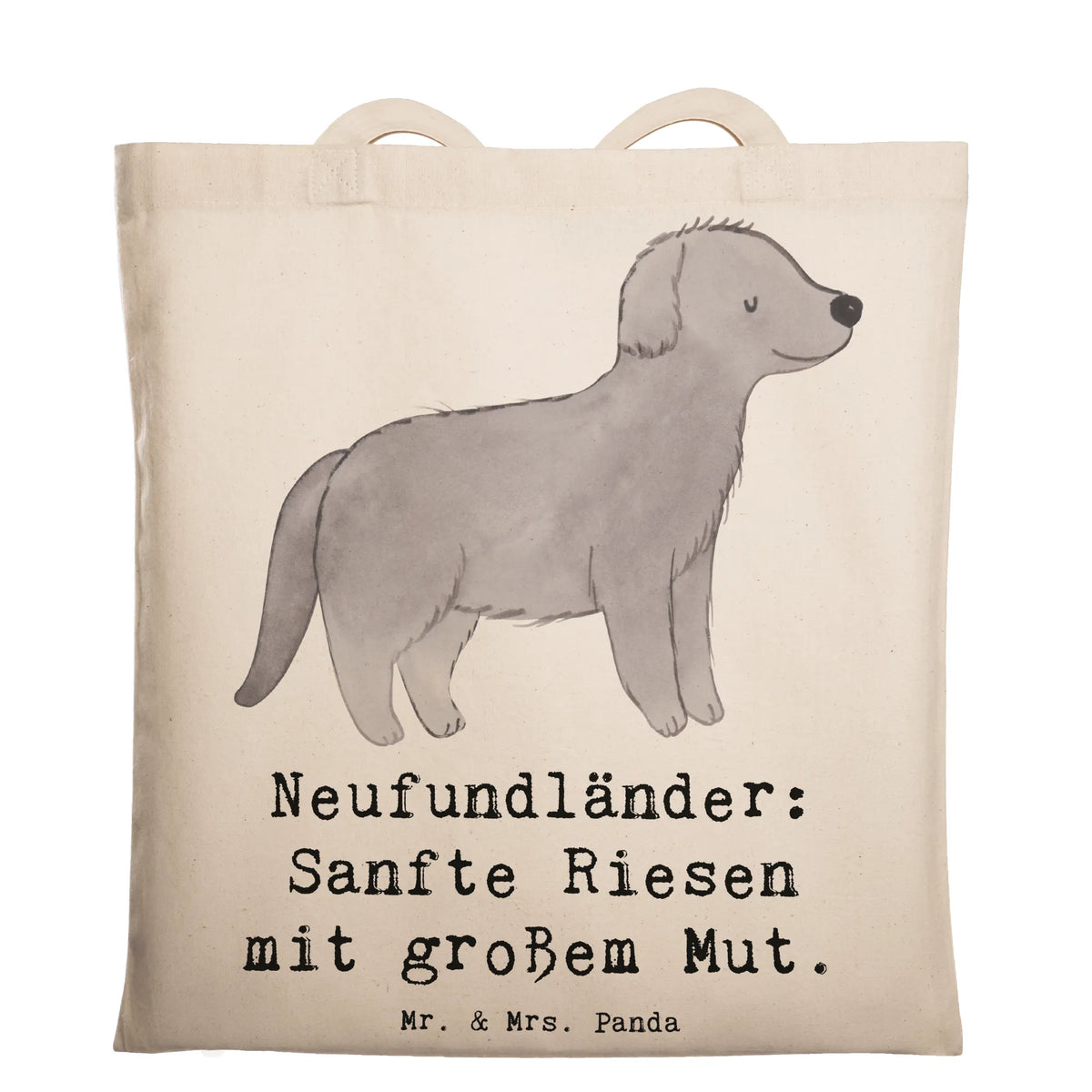 Tote bag Neufundländer: Sanfte Riesen mit großem Mut. gift, animal lover, giving, dog breed, purebred dog, dog owner, puppy