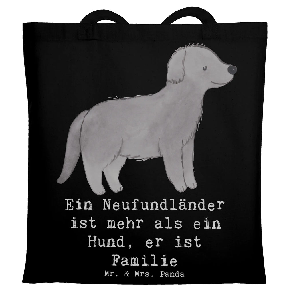 Tote bag Ein Neufundländer ist mehr als ein Hund, er ist Familie Beuteltasche, Jutetasche, Tasche, Einkaufstüte, Strandtasche, Jutebeutel, Badetasche, Beutel, Shopper, Schultertasche, Laptoptasche, Tragetasche, Einkaufstasche, Stoffbeutel, Stofftasche, Umhängetasche, Hund, Hunderasse, Rassehund, Hundebesitzer, Geschenk, Tierfreund, Schenken, Welpe
