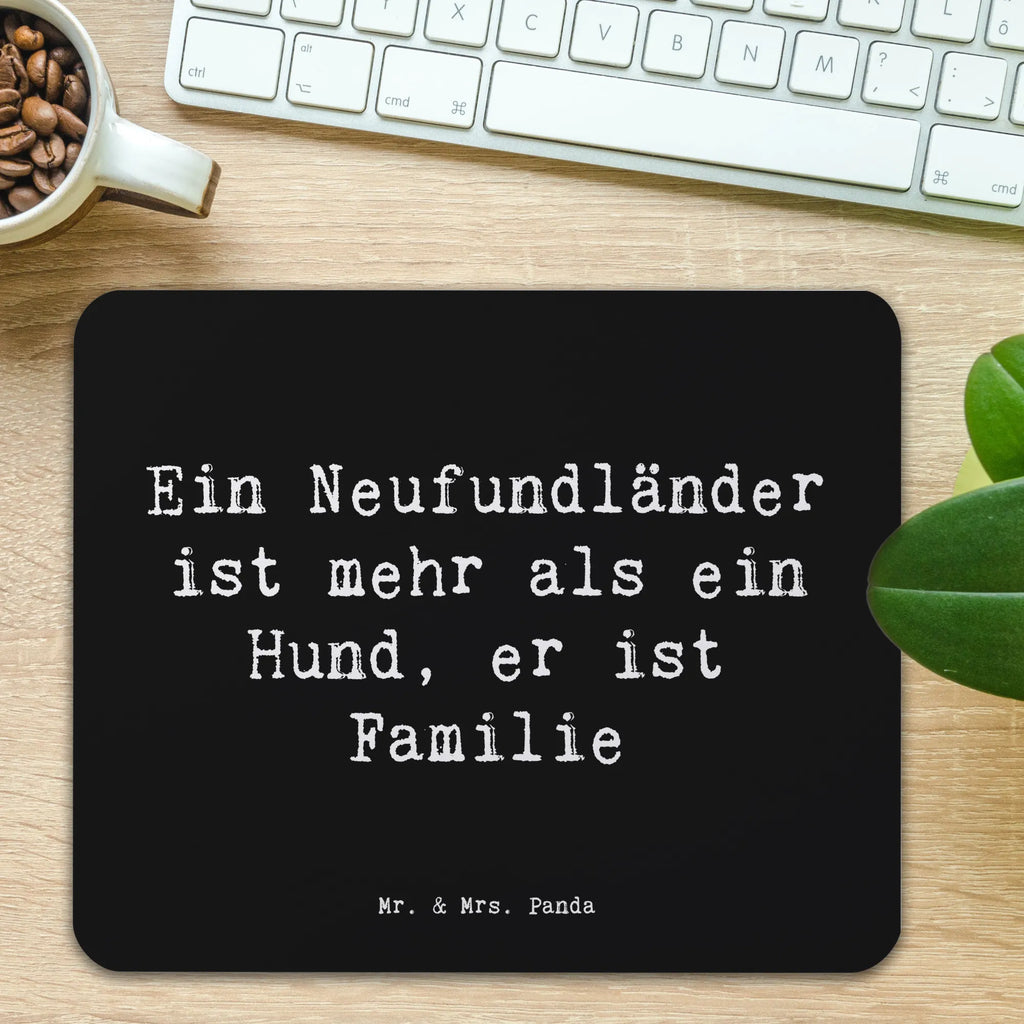 Mouse mat Saying Ein Neufundländer ist mehr als ein Hund, er ist Familie Mausunterlage, Computer zubehör, PC Zubehör, Büroausstattung, Designer Mauspad, Einzigartiges Mauspad, Mauspad Büro, Mousepad, Mauspad, Arbeitszimmer, Hund, Hunderasse, Rassehund, Hundebesitzer, Geschenk, Tierfreund, Schenken, Welpe