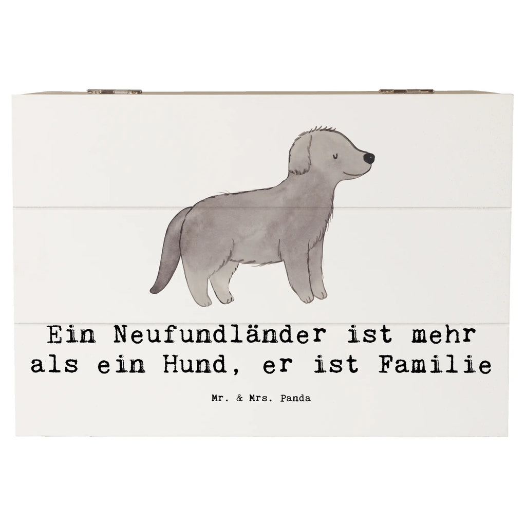 Holzkiste Spruch Neufundländer Familie Geschenkdose, Truhe, Aufbewahrungsbox, Geschenkbox, Schatulle, Schatzkiste, Kiste, XXL, Erinnerungsbox, Dekokiste, Erinnerungskiste, Holzkiste, Hund, Hunderasse, Rassehund, Hundebesitzer, Geschenk, Tierfreund, Schenken, Welpe