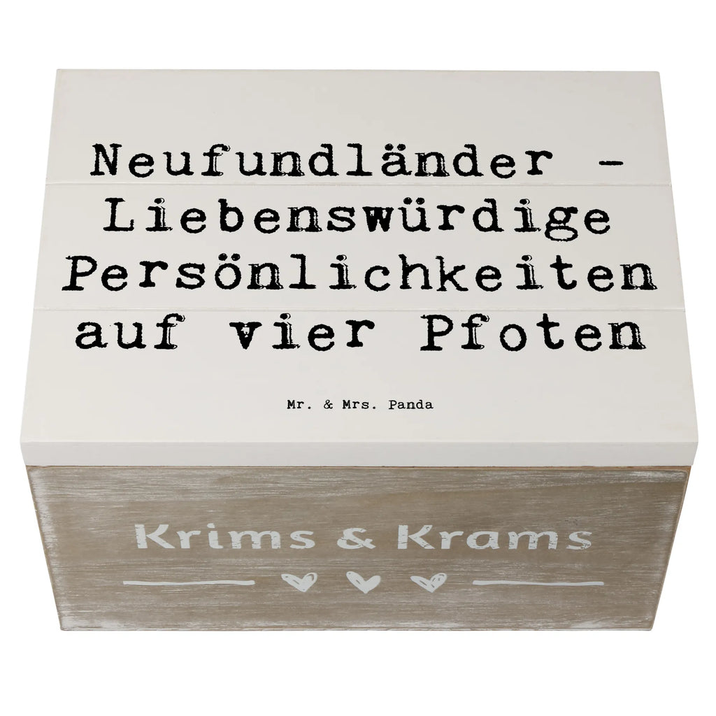 Holzkiste Spruch Neufundländer Persönlichkeiten Erinnerungskiste, Geschenkbox, Erinnerungsbox, Holzkiste, Aufbewahrungsbox, Schatzkiste, Dekokiste, XXL, Geschenkdose, Kiste, Schatulle, Truhe, Hund, Hunderasse, Rassehund, Hundebesitzer, Geschenk, Tierfreund, Schenken, Welpe