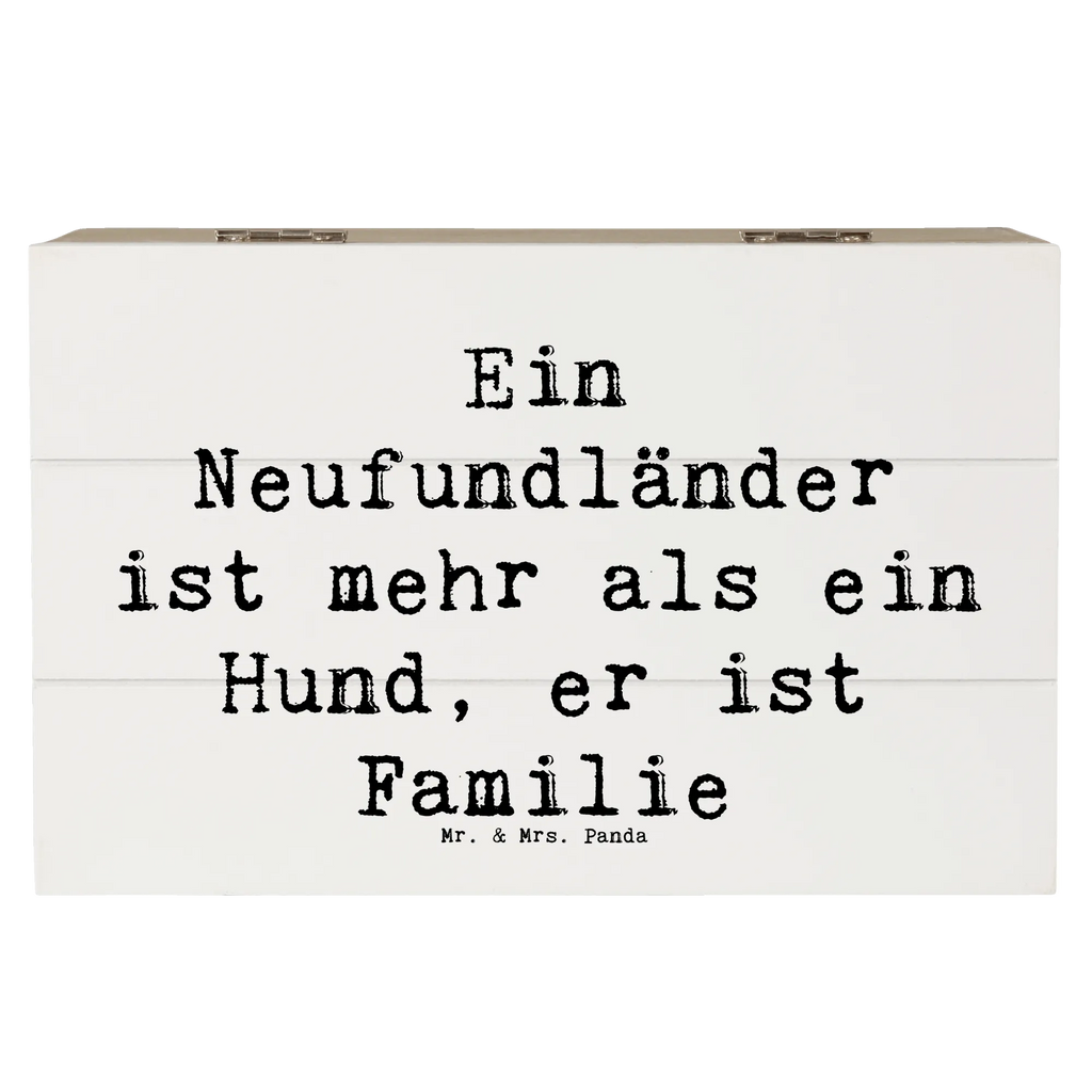 Holzkiste Spruch Neufundländer Familie Geschenkdose, Truhe, Aufbewahrungsbox, Geschenkbox, Schatulle, Schatzkiste, Kiste, XXL, Erinnerungsbox, Dekokiste, Erinnerungskiste, Holzkiste, Hund, Hunderasse, Rassehund, Hundebesitzer, Geschenk, Tierfreund, Schenken, Welpe