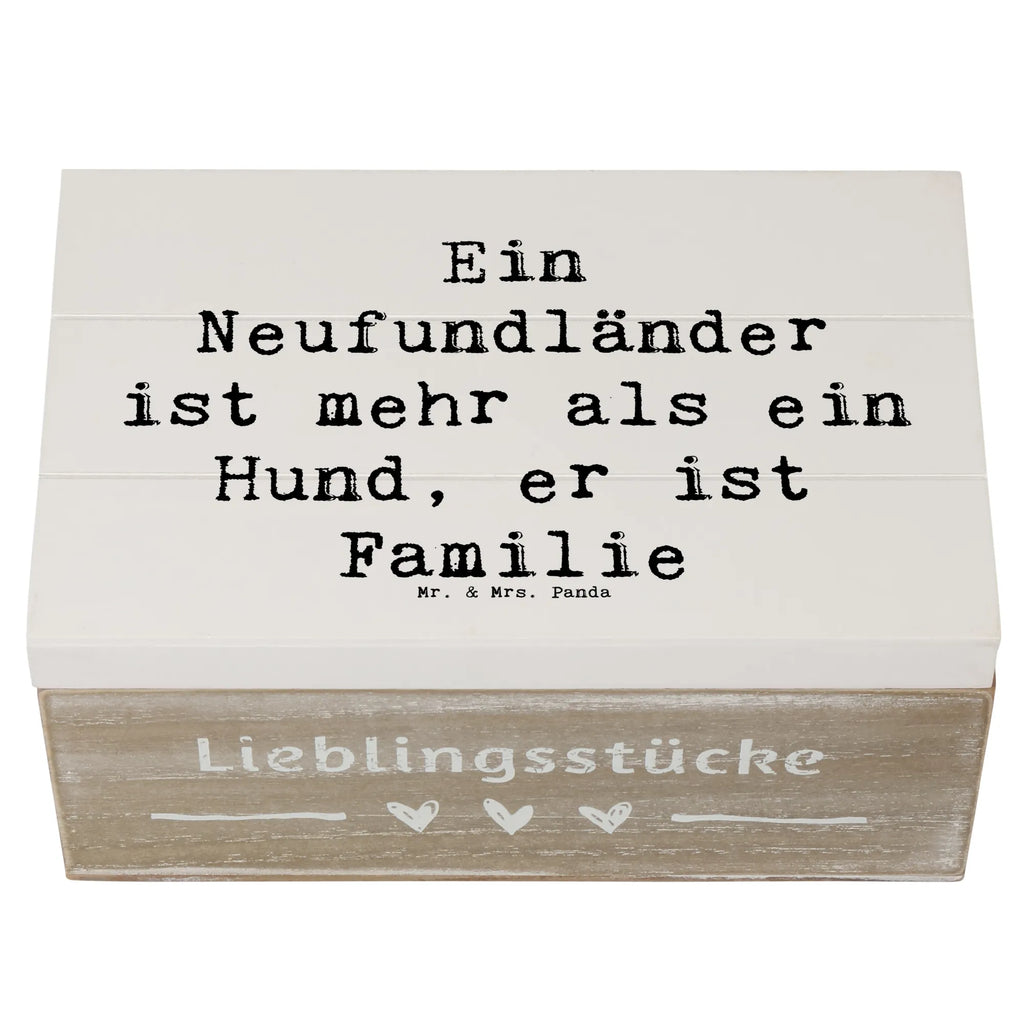 Holzkiste Spruch Neufundländer Familie Geschenkdose, Truhe, Aufbewahrungsbox, Geschenkbox, Schatulle, Schatzkiste, Kiste, XXL, Erinnerungsbox, Dekokiste, Erinnerungskiste, Holzkiste, Hund, Hunderasse, Rassehund, Hundebesitzer, Geschenk, Tierfreund, Schenken, Welpe