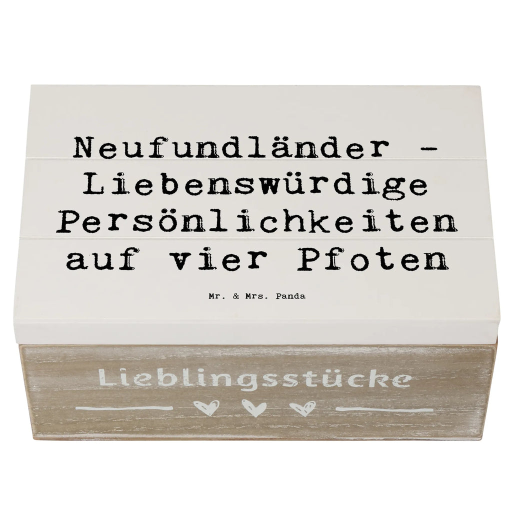 Holzkiste Spruch Neufundländer Persönlichkeiten Erinnerungskiste, Geschenkbox, Erinnerungsbox, Holzkiste, Aufbewahrungsbox, Schatzkiste, Dekokiste, XXL, Geschenkdose, Kiste, Schatulle, Truhe, Hund, Hunderasse, Rassehund, Hundebesitzer, Geschenk, Tierfreund, Schenken, Welpe