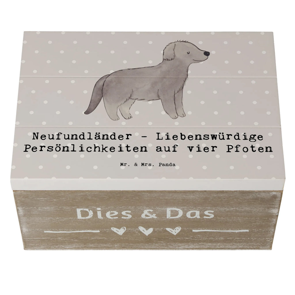 Holzkiste Neufundländer Persönlichkeiten Schatulle, Erinnerungsbox, Geschenkbox, Erinnerungskiste, Aufbewahrungsbox, Schatzkiste, Holzkiste, Geschenkdose, XXL, Kiste, Truhe, Dekokiste, Hund, Hunderasse, Rassehund, Hundebesitzer, Geschenk, Tierfreund, Schenken, Welpe