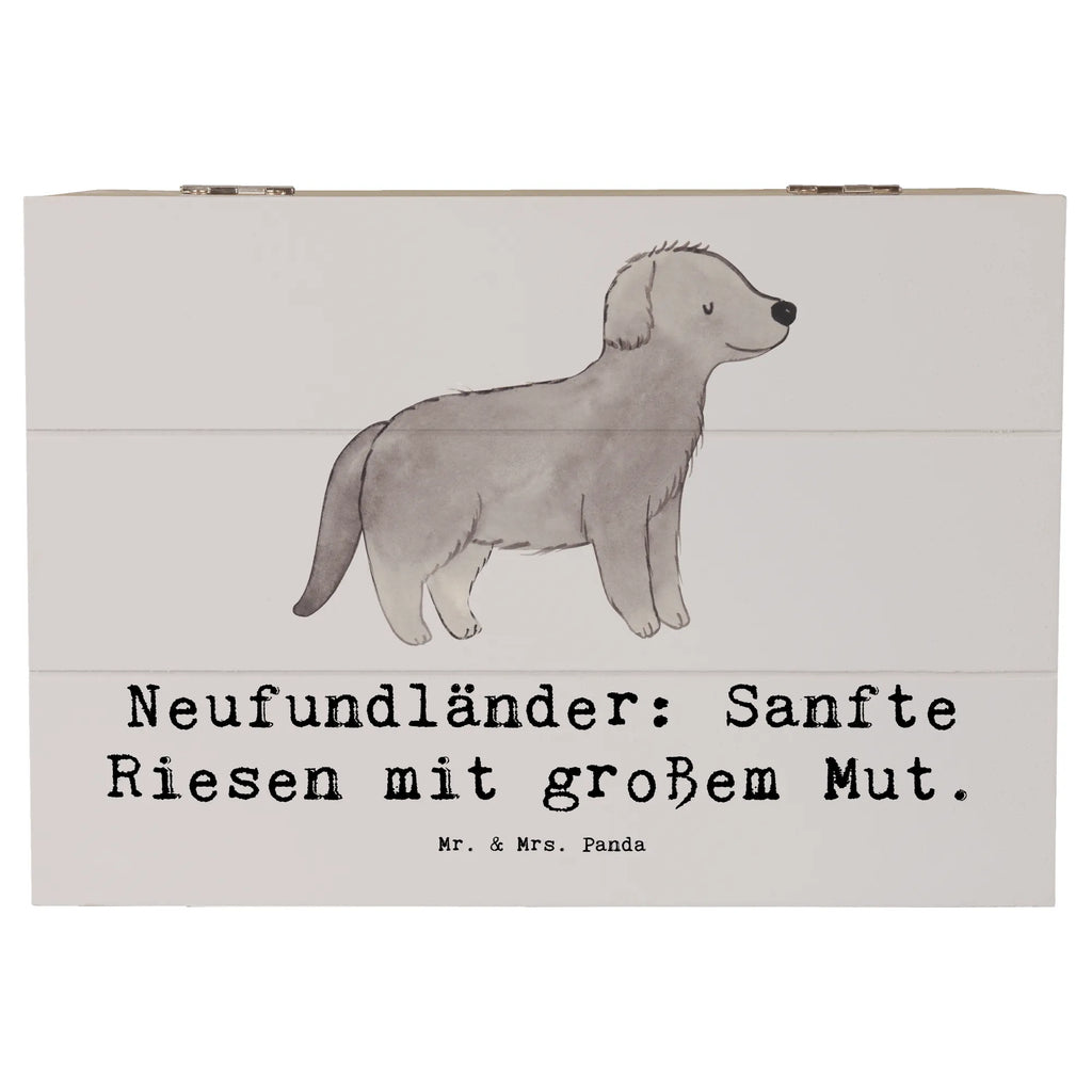 Holzkiste Neufundländer Liebe Dekokiste, Erinnerungsbox, Schatulle, Truhe, Kiste, Schatzkiste, Erinnerungskiste, Geschenkbox, Holzkiste, XXL, Geschenkdose, Aufbewahrungsbox, Hund, Hunderasse, Rassehund, Hundebesitzer, Geschenk, Tierfreund, Schenken, Welpe