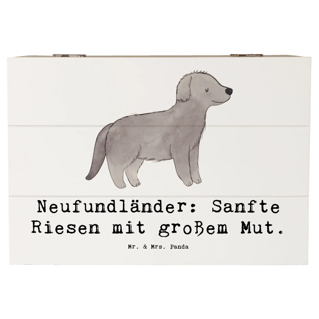 Holzkiste Neufundländer Liebe Dekokiste, Erinnerungsbox, Schatulle, Truhe, Kiste, Schatzkiste, Erinnerungskiste, Geschenkbox, Holzkiste, XXL, Geschenkdose, Aufbewahrungsbox, Hund, Hunderasse, Rassehund, Hundebesitzer, Geschenk, Tierfreund, Schenken, Welpe