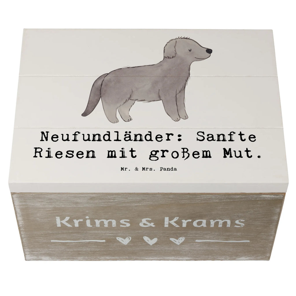 Holzkiste Neufundländer Liebe Dekokiste, Erinnerungsbox, Schatulle, Truhe, Kiste, Schatzkiste, Erinnerungskiste, Geschenkbox, Holzkiste, XXL, Geschenkdose, Aufbewahrungsbox, Hund, Hunderasse, Rassehund, Hundebesitzer, Geschenk, Tierfreund, Schenken, Welpe