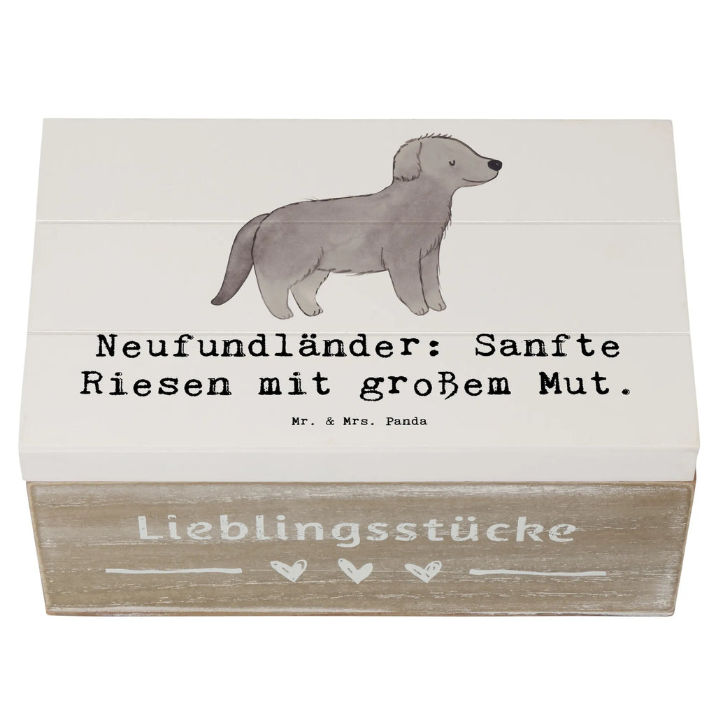Holzkiste Neufundländer Liebe Dekokiste, Erinnerungsbox, Schatulle, Truhe, Kiste, Schatzkiste, Erinnerungskiste, Geschenkbox, Holzkiste, XXL, Geschenkdose, Aufbewahrungsbox, Hund, Hunderasse, Rassehund, Hundebesitzer, Geschenk, Tierfreund, Schenken, Welpe