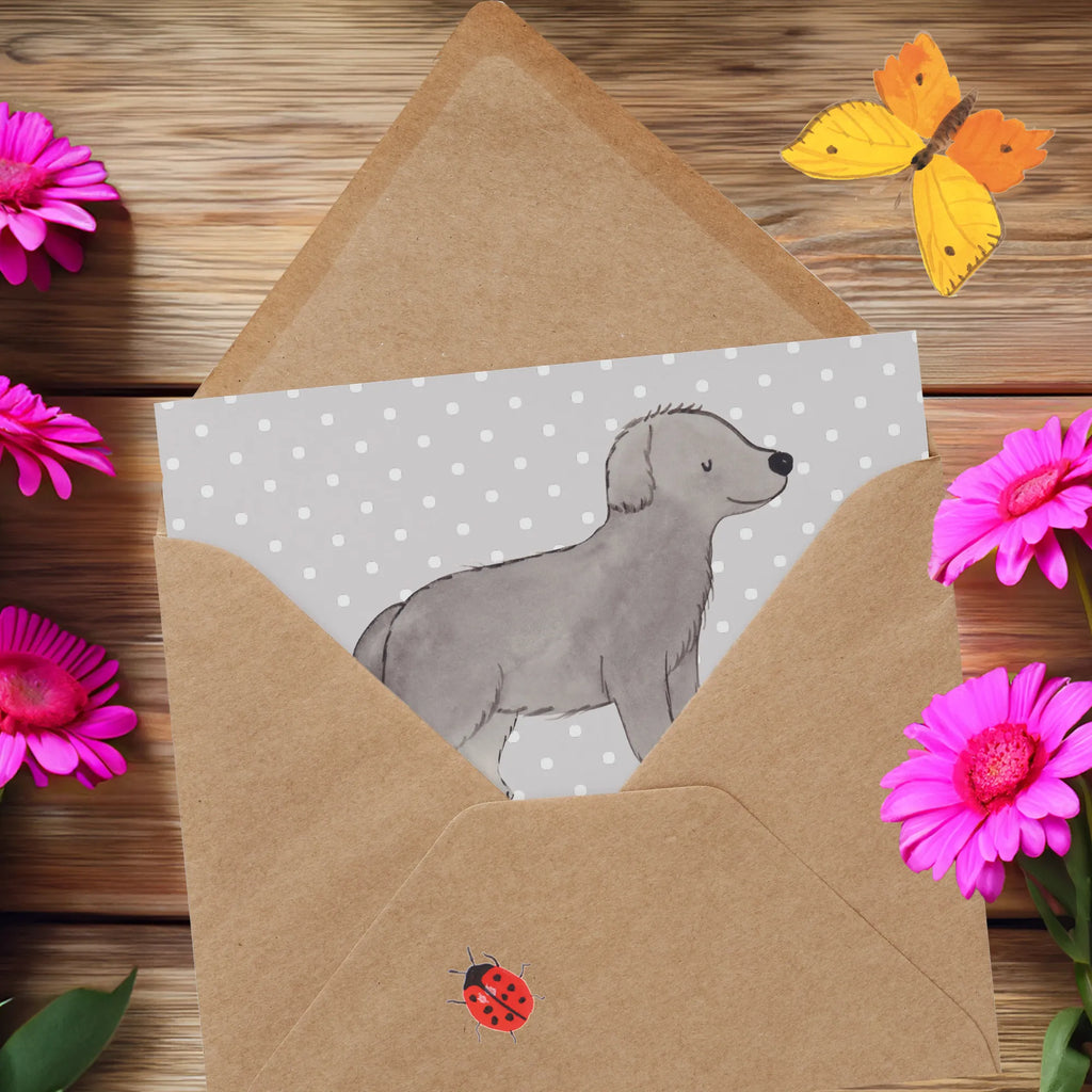 Deluxe Card Ein Neufundländer ist mehr als ein Hund, er ist Familie Glückwunschkarte, Hochzeitskarte, Klappkarte, Karte, Hochwertige Klappkarte, Grußkarte, Hochwertige Grußkarte, Einladungskarte, Geburtstagskarte, Hund, Hunderasse, Rassehund, Hundebesitzer, Geschenk, Tierfreund, Schenken, Welpe