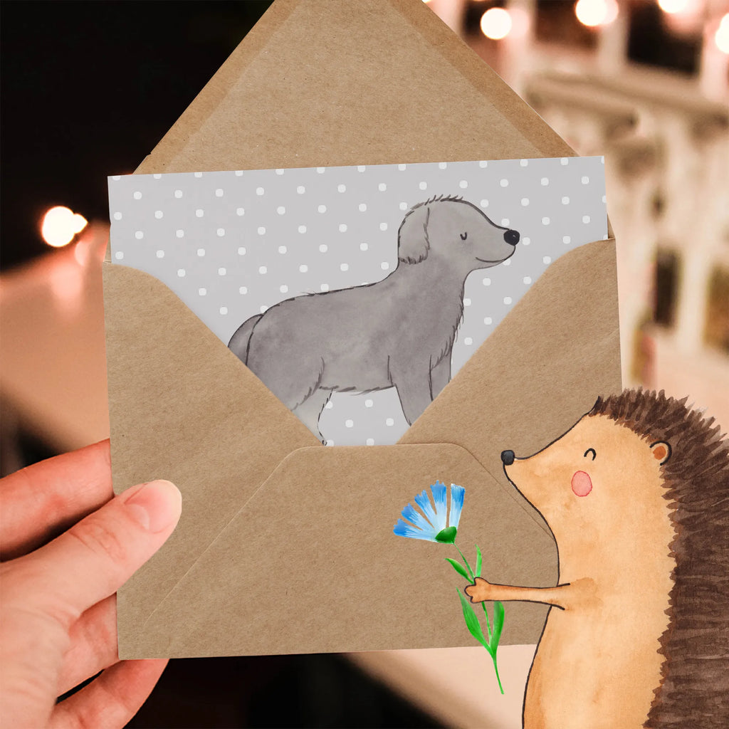 Deluxe Card Ein Neufundländer ist mehr als ein Hund, er ist Familie Glückwunschkarte, Hochzeitskarte, Klappkarte, Karte, Hochwertige Klappkarte, Grußkarte, Hochwertige Grußkarte, Einladungskarte, Geburtstagskarte, Hund, Hunderasse, Rassehund, Hundebesitzer, Geschenk, Tierfreund, Schenken, Welpe
