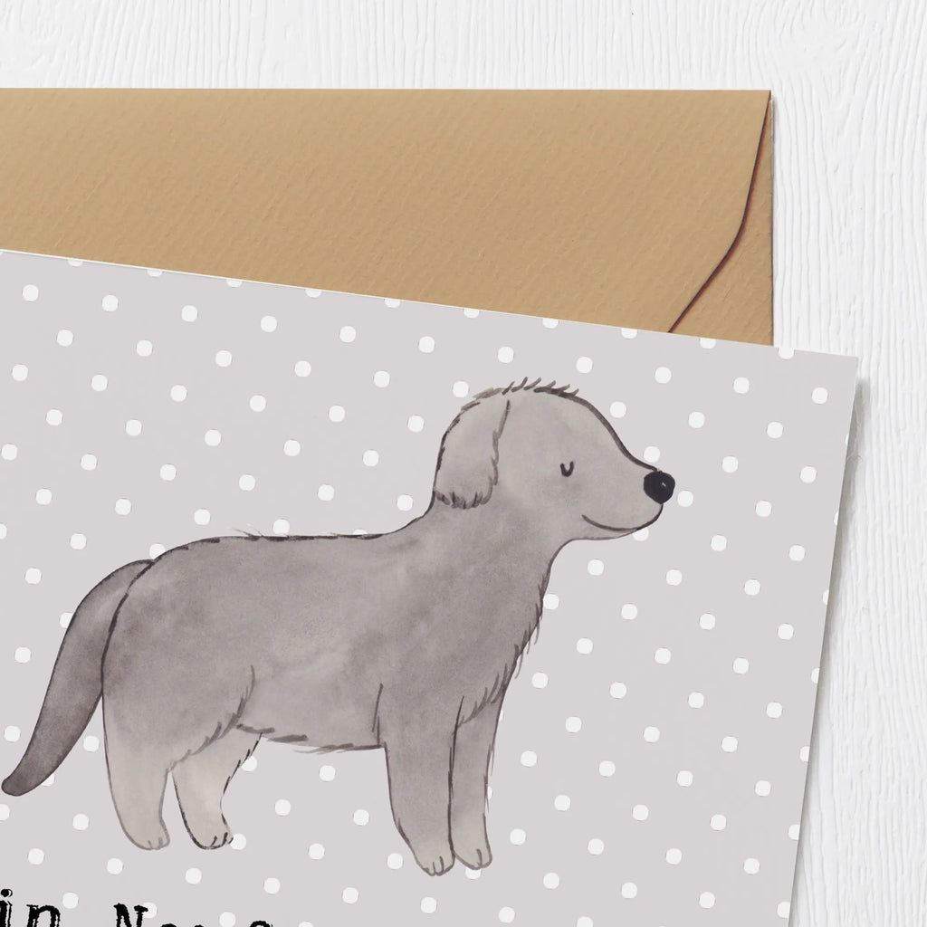 Deluxe Card Ein Neufundländer ist mehr als ein Hund, er ist Familie Glückwunschkarte, Hochzeitskarte, Klappkarte, Karte, Hochwertige Klappkarte, Grußkarte, Hochwertige Grußkarte, Einladungskarte, Geburtstagskarte, Hund, Hunderasse, Rassehund, Hundebesitzer, Geschenk, Tierfreund, Schenken, Welpe