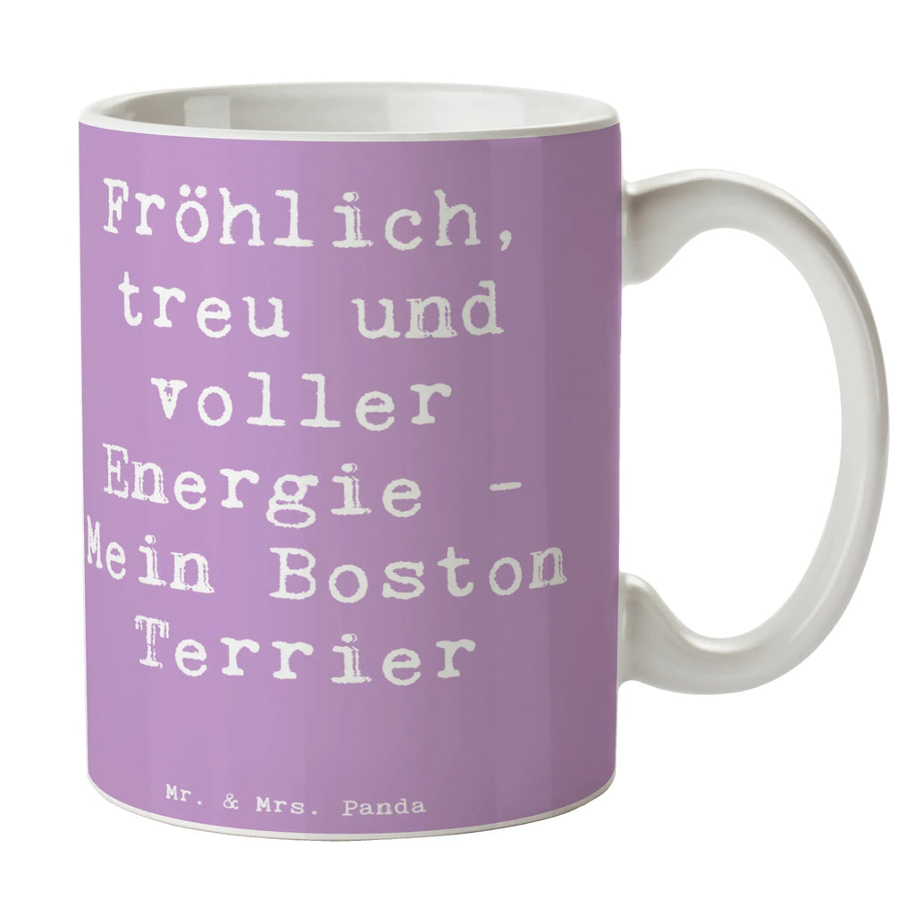 Tasse Spruch Boston Terrier Freude Teetasse, Keramiktasse, Bürotasse, Porzellantasse, Tasse, Tasse mit Zitaten, Geschenktasse, Kaffeetasse, Tasse mit Motiven, Hund, Hunderasse, Rassehund, Hundebesitzer, Geschenk, Tierfreund, Schenken, Welpe