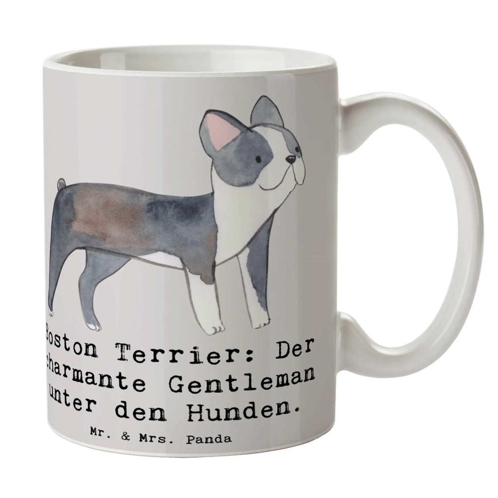 Tasse Boston Terrier Gentleman Bürotasse, Porzellantasse, Tasse mit Motiven, Geschenktasse, Kaffeetasse, Tasse, Tasse mit Zitaten, Keramiktasse, Teetasse, Hund, Hunderasse, Rassehund, Hundebesitzer, Geschenk, Tierfreund, Schenken, Welpe