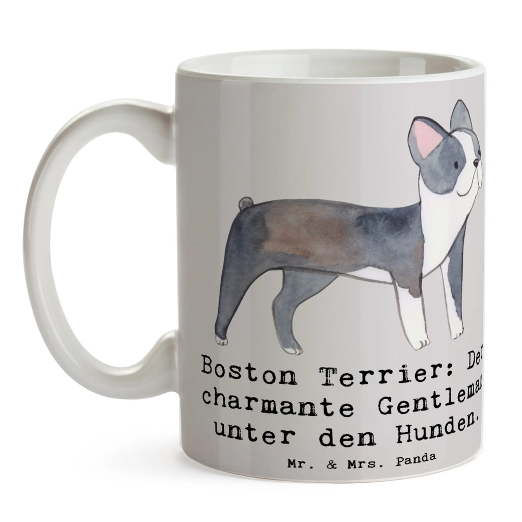 Tasse Boston Terrier Gentleman Bürotasse, Porzellantasse, Tasse mit Motiven, Geschenktasse, Kaffeetasse, Tasse, Tasse mit Zitaten, Keramiktasse, Teetasse, Hund, Hunderasse, Rassehund, Hundebesitzer, Geschenk, Tierfreund, Schenken, Welpe