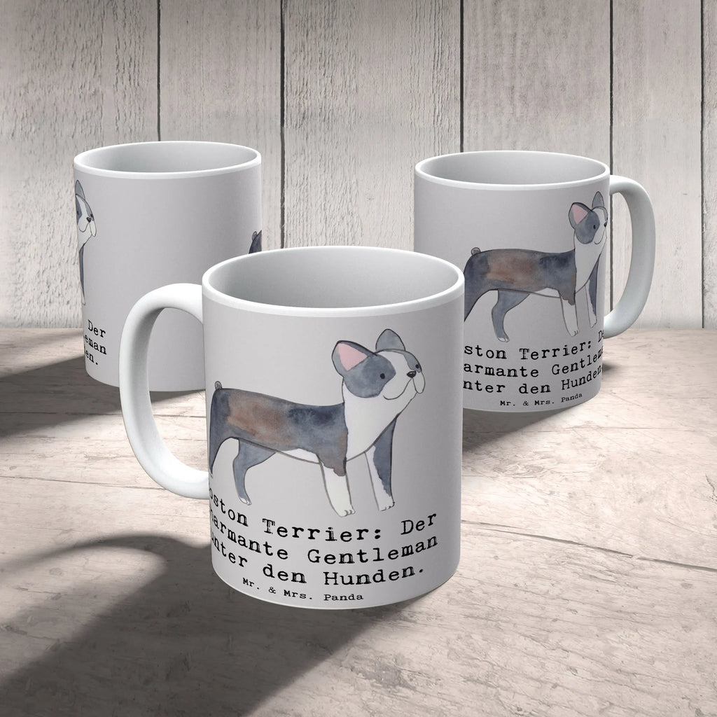 Tasse Boston Terrier Gentleman Bürotasse, Porzellantasse, Tasse mit Motiven, Geschenktasse, Kaffeetasse, Tasse, Tasse mit Zitaten, Keramiktasse, Teetasse, Hund, Hunderasse, Rassehund, Hundebesitzer, Geschenk, Tierfreund, Schenken, Welpe