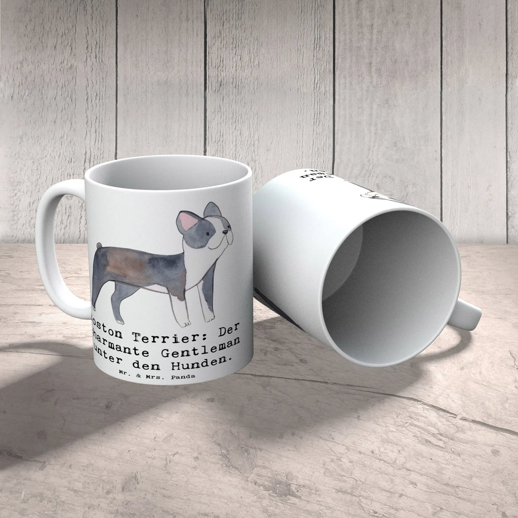 Tasse Boston Terrier Gentleman Bürotasse, Porzellantasse, Tasse mit Motiven, Geschenktasse, Kaffeetasse, Tasse, Tasse mit Zitaten, Keramiktasse, Teetasse, Hund, Hunderasse, Rassehund, Hundebesitzer, Geschenk, Tierfreund, Schenken, Welpe