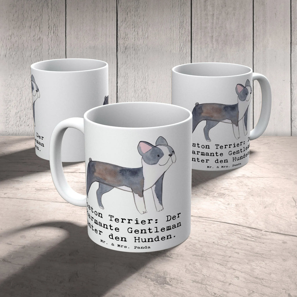 Tasse Boston Terrier Gentleman Bürotasse, Porzellantasse, Tasse mit Motiven, Geschenktasse, Kaffeetasse, Tasse, Tasse mit Zitaten, Keramiktasse, Teetasse, Hund, Hunderasse, Rassehund, Hundebesitzer, Geschenk, Tierfreund, Schenken, Welpe