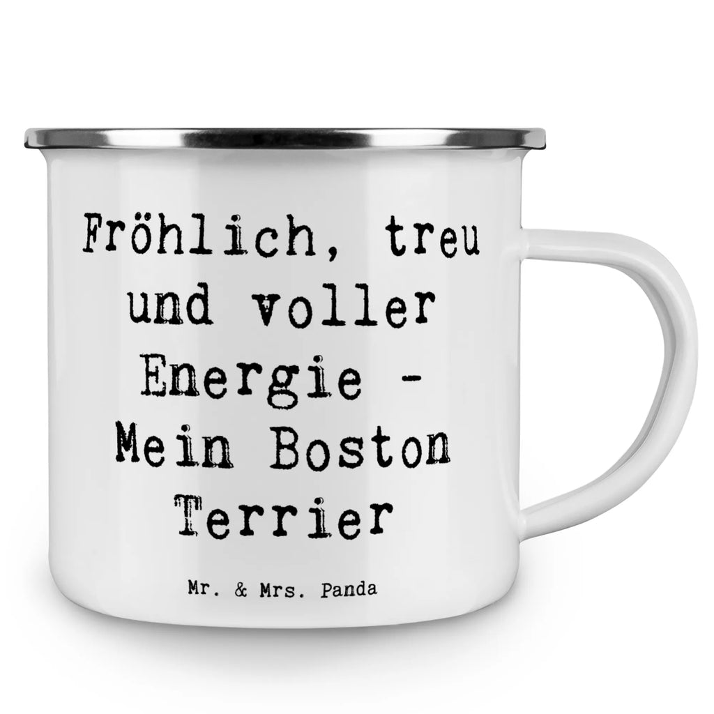 Enamel camping mug Saying Fröhlich, treu und voller Energie - Mein Boston Terrier Emaille Becher Camping, Metalltasse, Edelstahl Trinkbecher, Emaille Campingbecher, Camping Tassen, Kaffee Blechtasse, Outdoor Tasse, Emaille Tassen, Emailletasse, Blechtasse, Campingtassen, Camping Tassen Emaille, Camping Becher Edelstahl, Campingtasse, Tasse Camping, Camping Tasse Emaille, Trinkbecher, Metall Tasse, Emaille Tasse, Camping Becher, Campingbecher, Outdoor Becher, Emaille Becher, Camping Tasse Metall, Emaille Trinkbecher, Blechtassen, Metalltasse für Camping, Emaille Tasse Camping, Blechtasse Outdoor, Tasse Emaille, Hund, Hunderasse, Rassehund, Hundebesitzer, Geschenk, Tierfreund, Schenken, Welpe