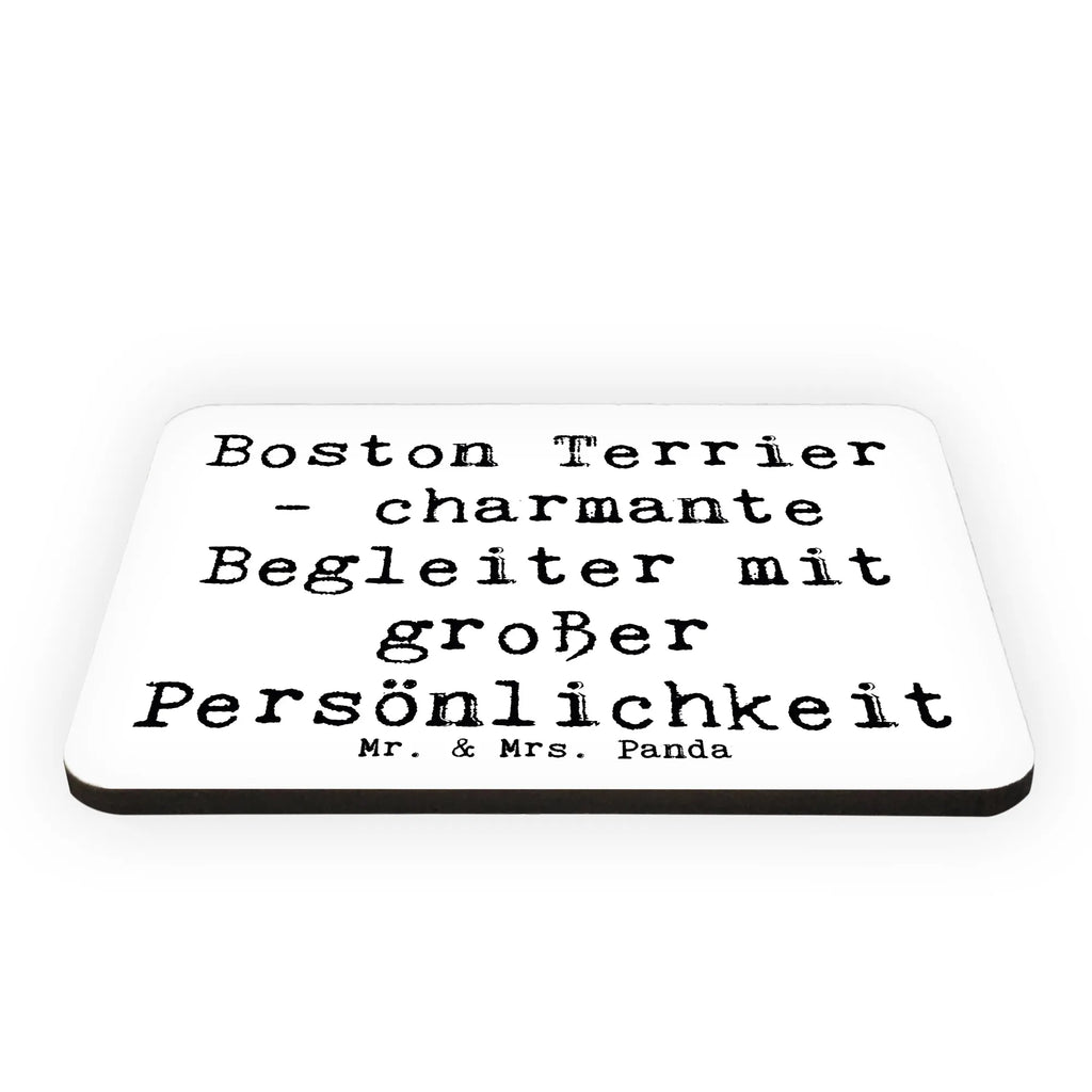 Magnet Saying Boston Terrier - charmante Begleiter mit großer Persönlichkeit Kühlschrankmagnet, Kühlschrank Dekoration, Whiteboard Magnet, Dekomagnet, Souvenir Magnet, Motivmagnete, Notiz Magnet, Pinnwandmagnet, Hund, Hunderasse, Rassehund, Hundebesitzer, Geschenk, Tierfreund, Schenken, Welpe