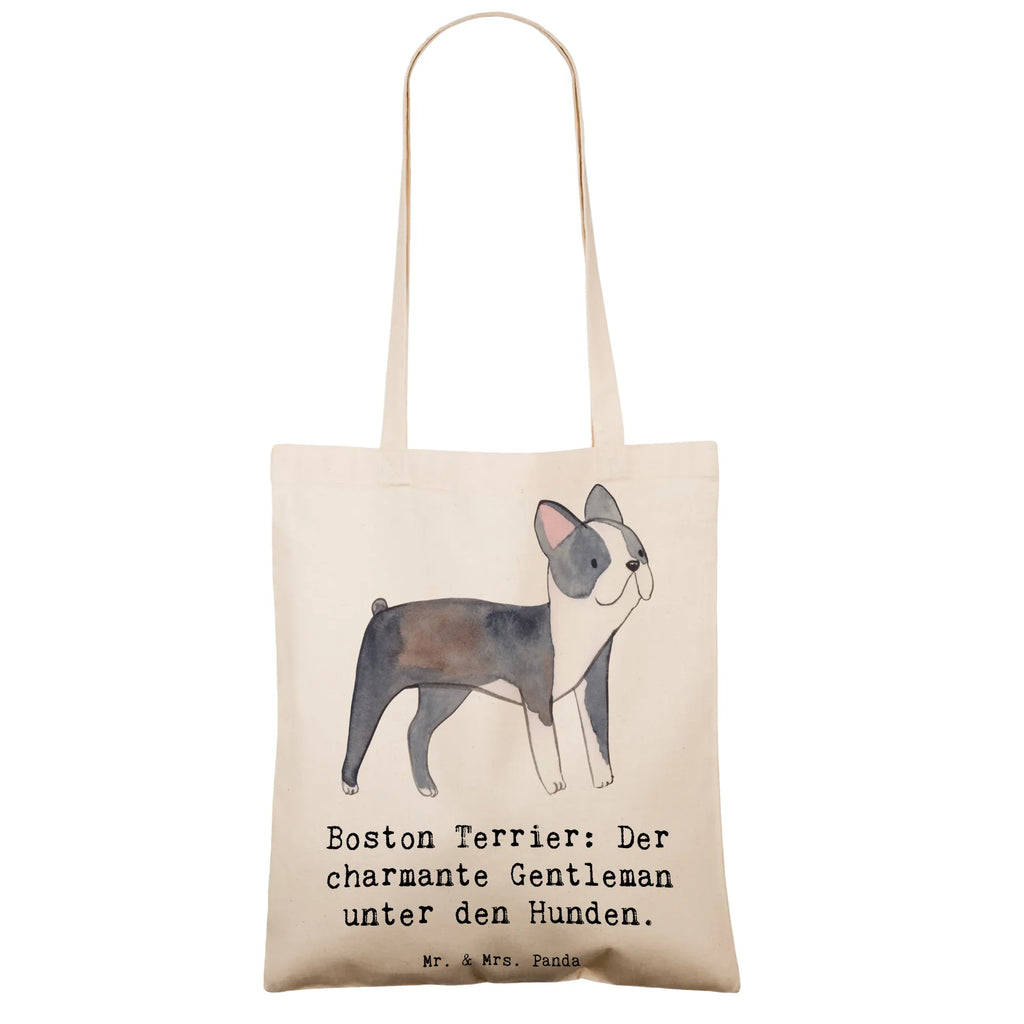 Tote bag Boston Terrier: Der charmante Gentleman unter den Hunden. Stofftasche, Beutel, Laptoptasche, Einkaufstasche, Einkaufstüte, Strandtasche, Umhängetasche, Beuteltasche, Shopper, Jutetasche, Jutebeutel, Badetasche, Stoffbeutel, Tasche, Tragetasche, Schultertasche, Hund, Hunderasse, Rassehund, Hundebesitzer, Geschenk, Tierfreund, Schenken, Welpe