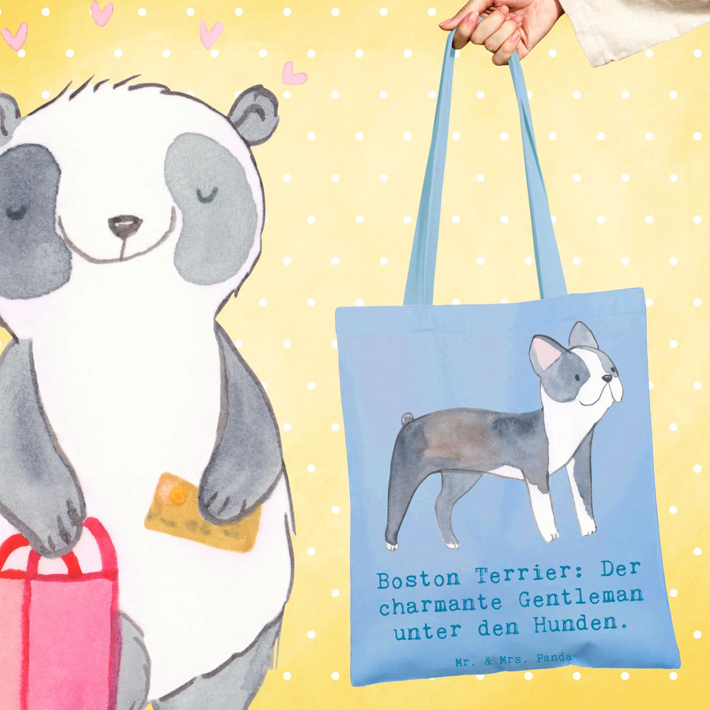 Tote bag Boston Terrier: Der charmante Gentleman unter den Hunden. Stofftasche, Beutel, Laptoptasche, Einkaufstasche, Einkaufstüte, Strandtasche, Umhängetasche, Beuteltasche, Shopper, Jutetasche, Jutebeutel, Badetasche, Stoffbeutel, Tasche, Tragetasche, Schultertasche, Hund, Hunderasse, Rassehund, Hundebesitzer, Geschenk, Tierfreund, Schenken, Welpe