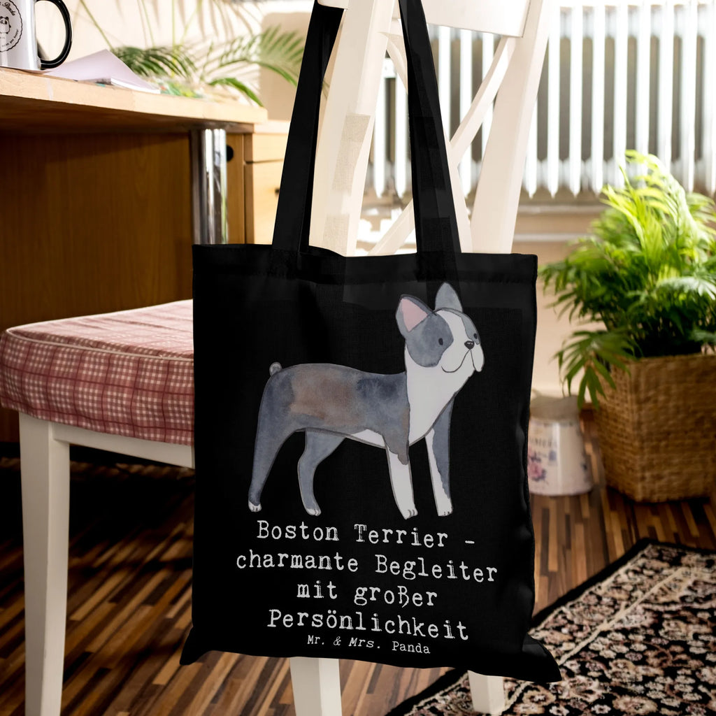 Tragetasche Boston Terrier Begleiter Badetasche, Stofftasche, Shopper, Jutebeutel, Jutetasche, Strandtasche, Tasche, Einkaufstüte, Beutel, Laptoptasche, Stoffbeutel, Tragetasche, Einkaufstasche, Schultertasche, Umhängetasche, Beuteltasche, Hund, Hunderasse, Rassehund, Hundebesitzer, Geschenk, Tierfreund, Schenken, Welpe