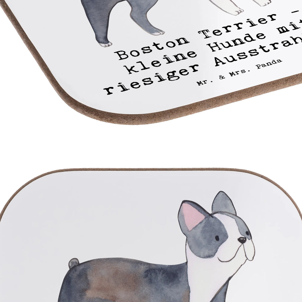 Square coaster Boston Terrier - kleine Hunde mit riesiger Ausstrahlung Glasuntersetzer, Getränkeuntersetzer, Untersetzer Gläser, Untersetzer aus Holz, Untersetzer, Holzuntersetzer, Untersetzer Design, Tassen Untersetzer, Untersetzer für Gläser, Untersetzer Holz, Bierdeckel, Korkuntersetzer, Hund, Hunderasse, Rassehund, Hundebesitzer, Geschenk, Tierfreund, Schenken, Welpe